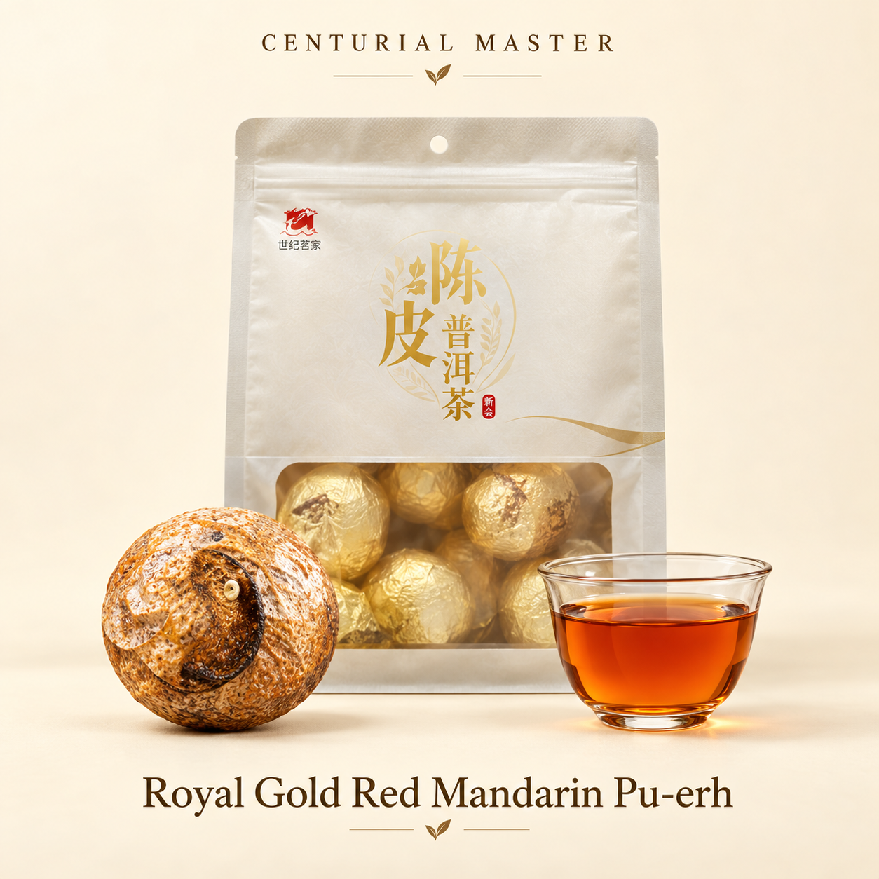 Royal Gold Red Mandarin Pu-erh