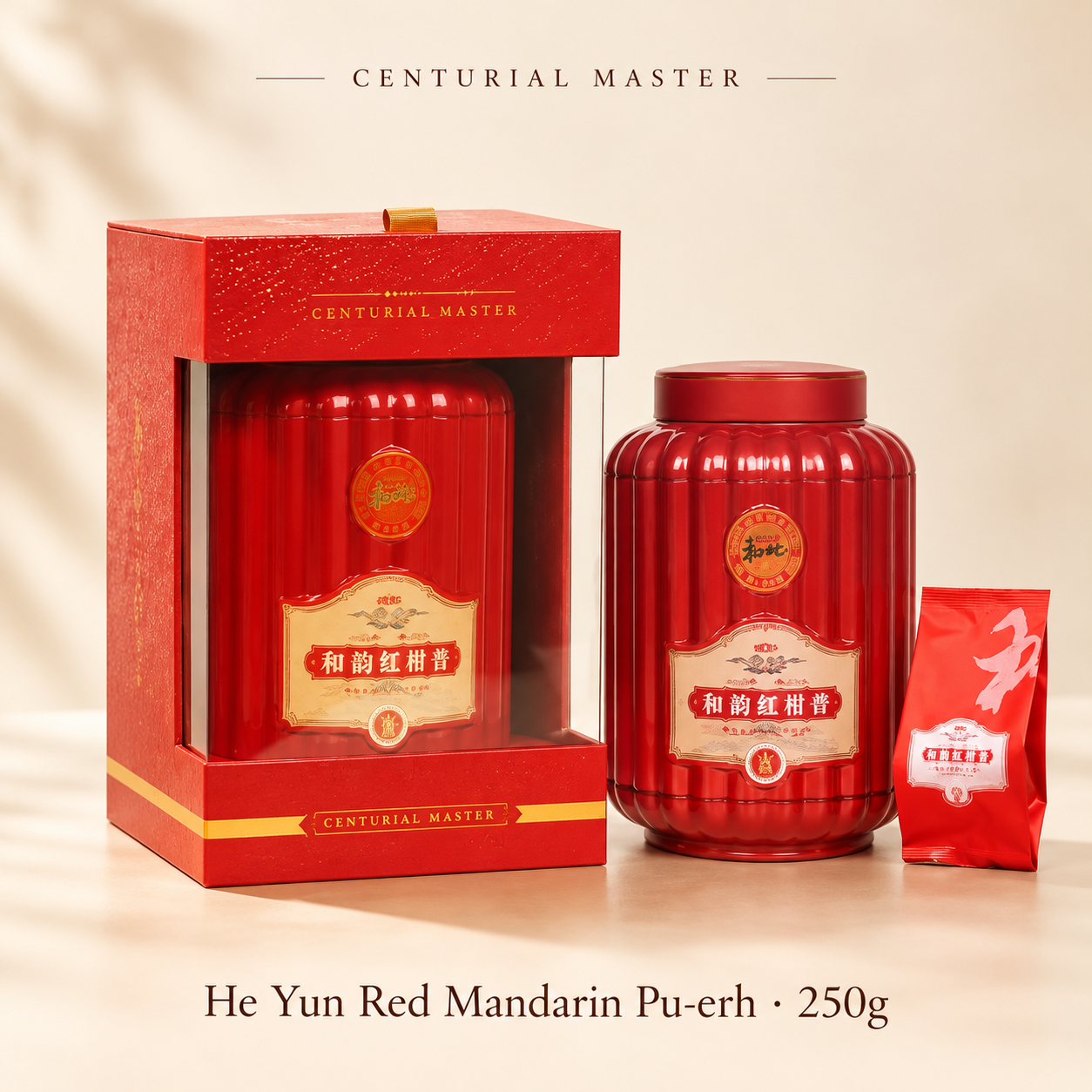 He Yun Red Mandarin Pu-erh · 250g