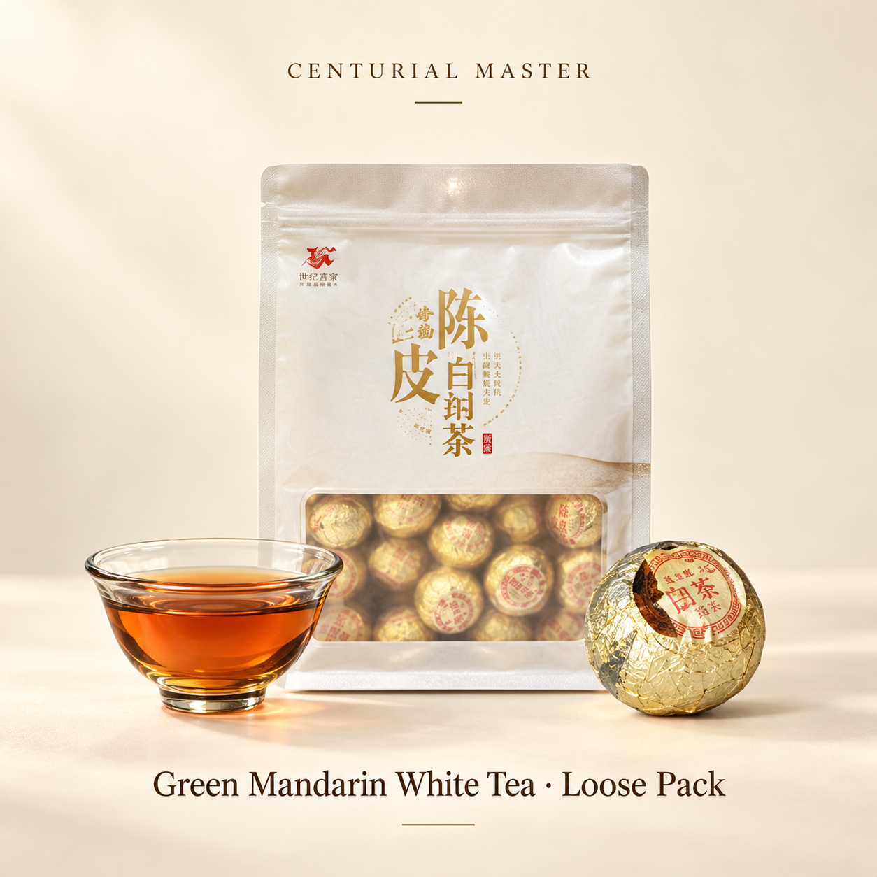 Green Mandarin White Tea · Loose Pack