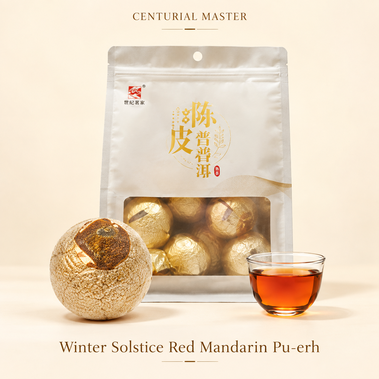 Winter Solstice Red Mandarin Pu-erh