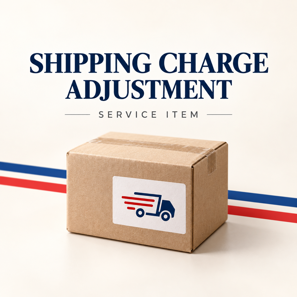 Shipping Charge Adjustment